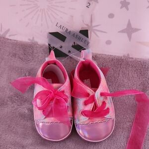 Laura Ashley Pink Kids Shoes